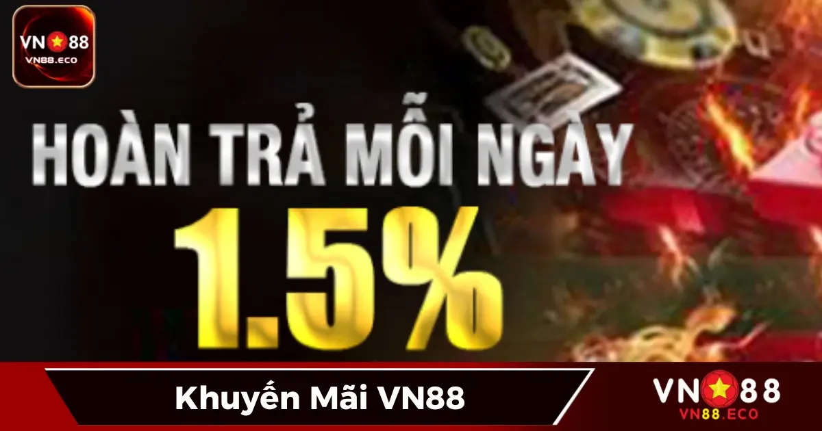 Cách nhận ưu đãi hoàn tiền từ VN88 khi tham gia cá cược