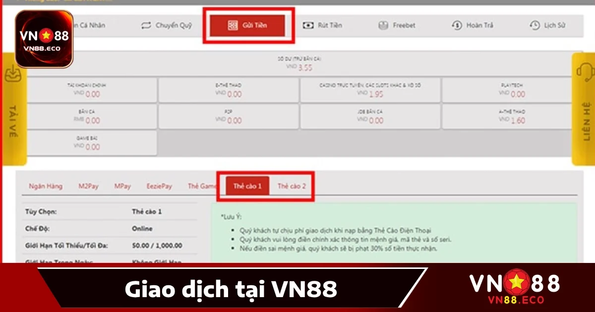 Vn88 29 Giao Dịch Tại VN88 – Tiện Lợi Và An Toàn Tuyệt Đối